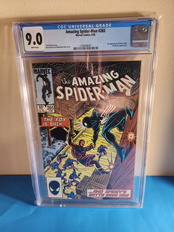 Amazing Spider-Man Vol. 1  # 265  CGC 9.0