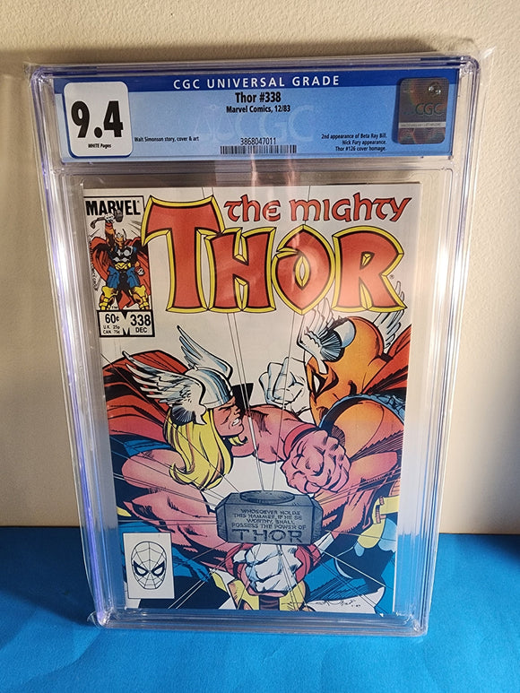 Thor Vol. 1  # 338  CGC 9.4