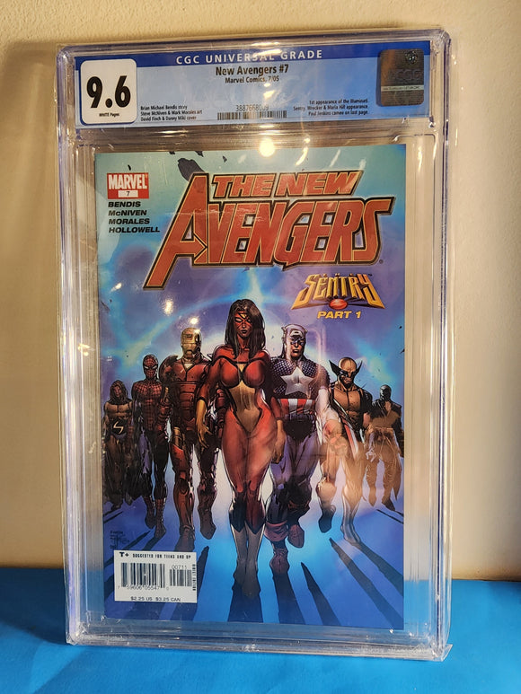 New Avengers Vol. 1  # 7  CGC 9.6
