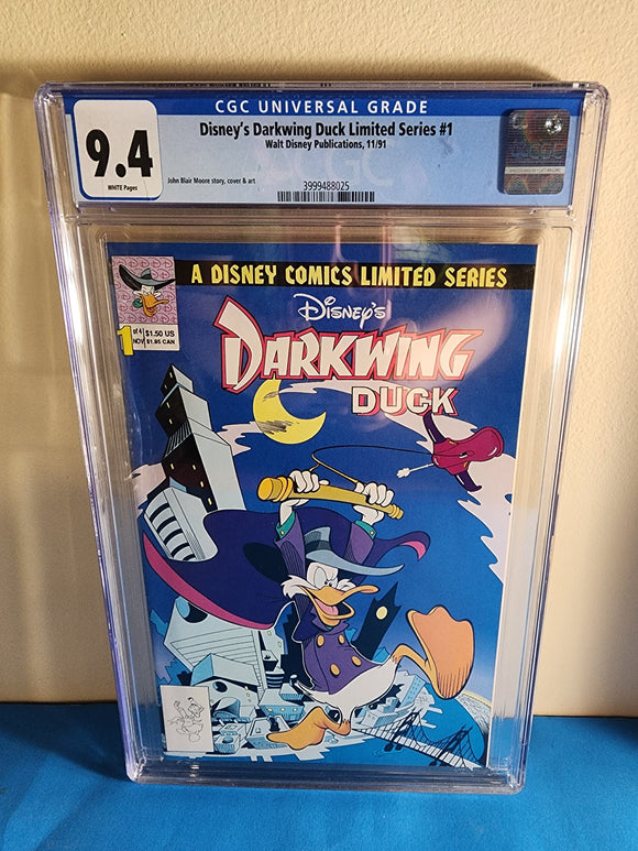 Disney's Darkwing Duck Limited Series  # 1  CGC 9.4