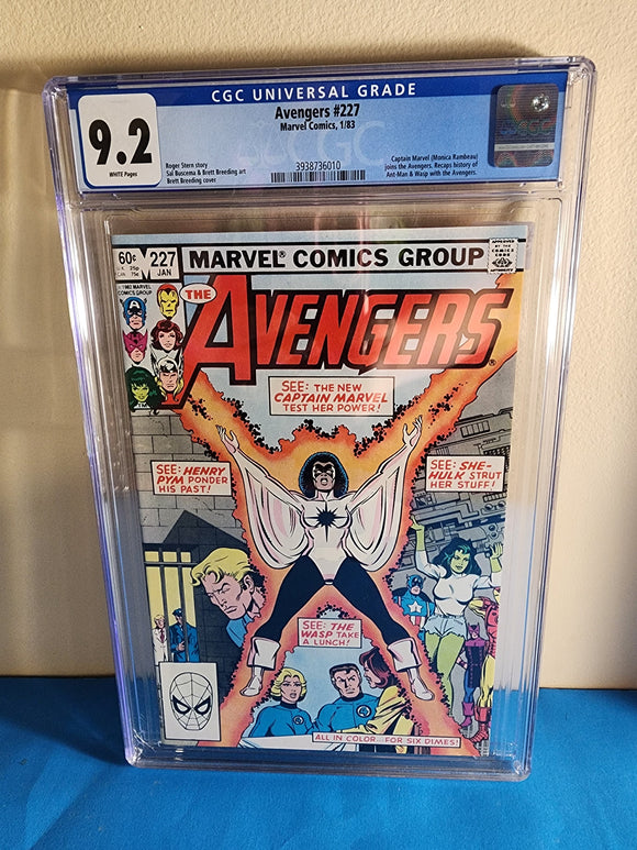 Avengers Vol. 1  # 227  CGC 9.2