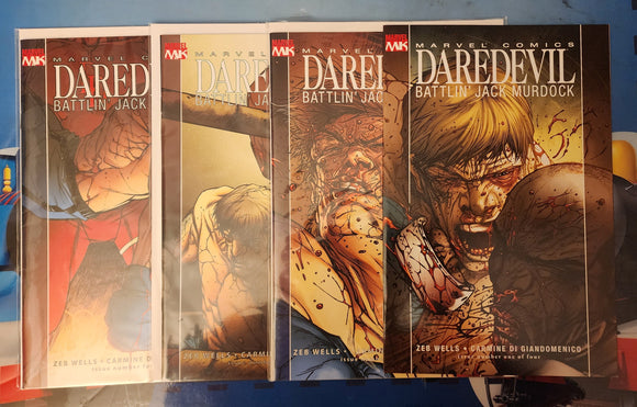 Daredevil: Battlin' Jack Murdock  # 1-4  Complete Set