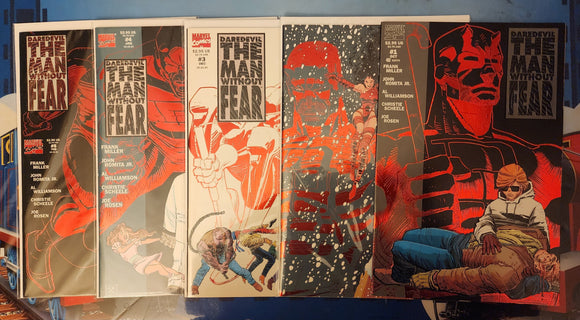 Daredevil: The Man Without Fear  # 1-5  Complete Set