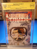 Department of Truth  # 1  Triple Signed Exclusive  CBCS 9.8
