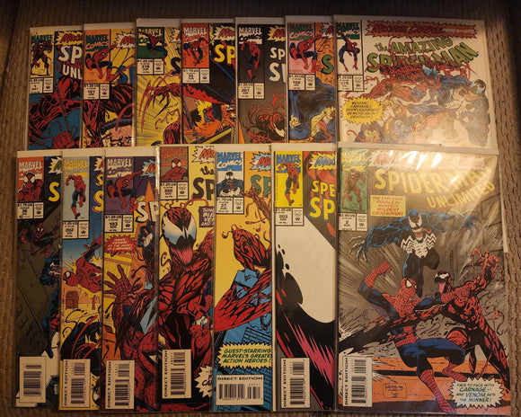 Maximum Carnage Complete Set Parts 1-14