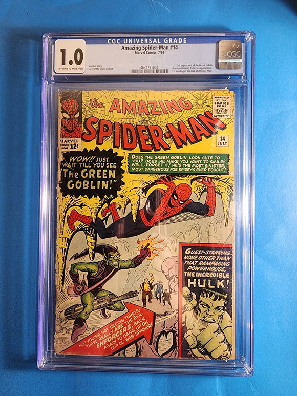 Amazing Spider-Man  Vol. 1  # 14  CGC 1.0