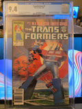 Transformers  Vol. 1  # 1  Newsstand  CGC 9.4
