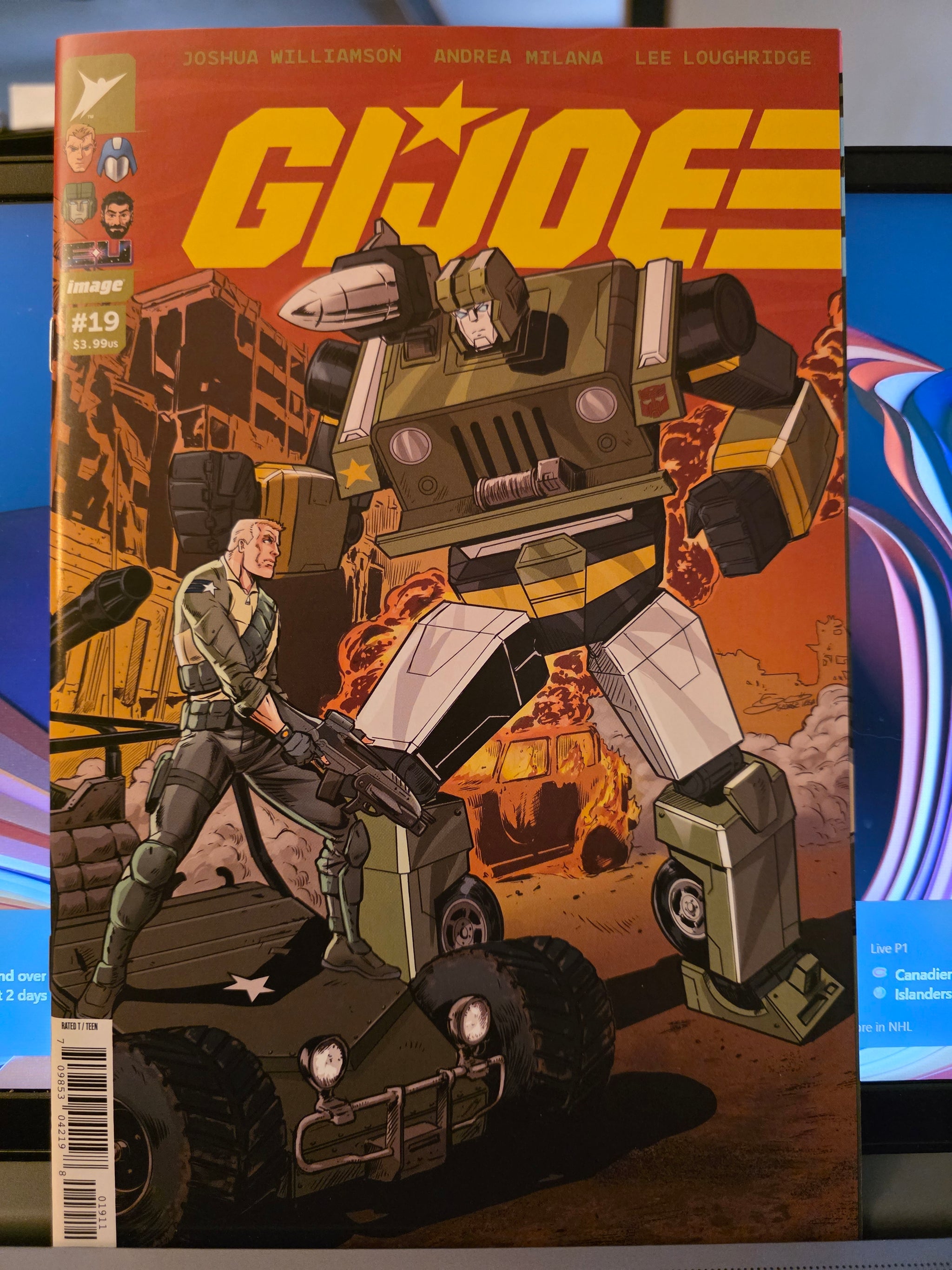 G.I. Joe Vol. 10 # 19 Vega Exclusive Variant (2026) – Cosmic