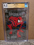 Spider-Man  Vol. 1  # 1  Silver Variant  Signed by McFarlane  CGC 9.2