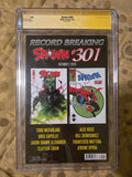 Spawn  # 300  Variant J Signed by McFarlane  CGC 9.8