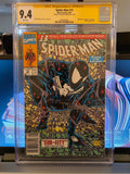 Spider-Man  Vol. 1  #  13  Newsstand  Signatures series CGC 9.4  (1991)