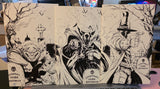 Jonathan Uribe Sketchbook  SDCC Connecting Set B&W Sketch Variant (2026)