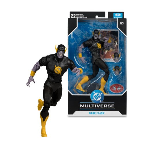 DC Multiverse Dark Flash (Dark Multiverse) 7-Inch Action Figure Red Platinum Edition