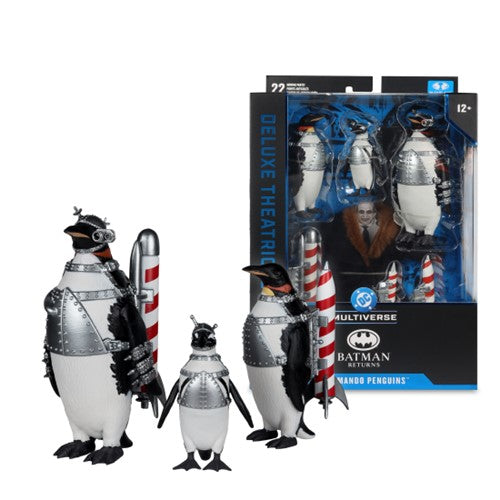 DC Multiverse Commando Penguins (Batman Returns) (Deluxe Theatrical Edition)