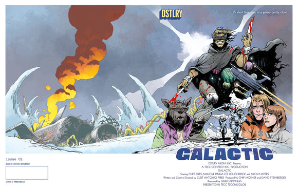 *Pre-Order* GALACTIC #2 CVR D MAXI DALLO HOMAGE VARIANT
