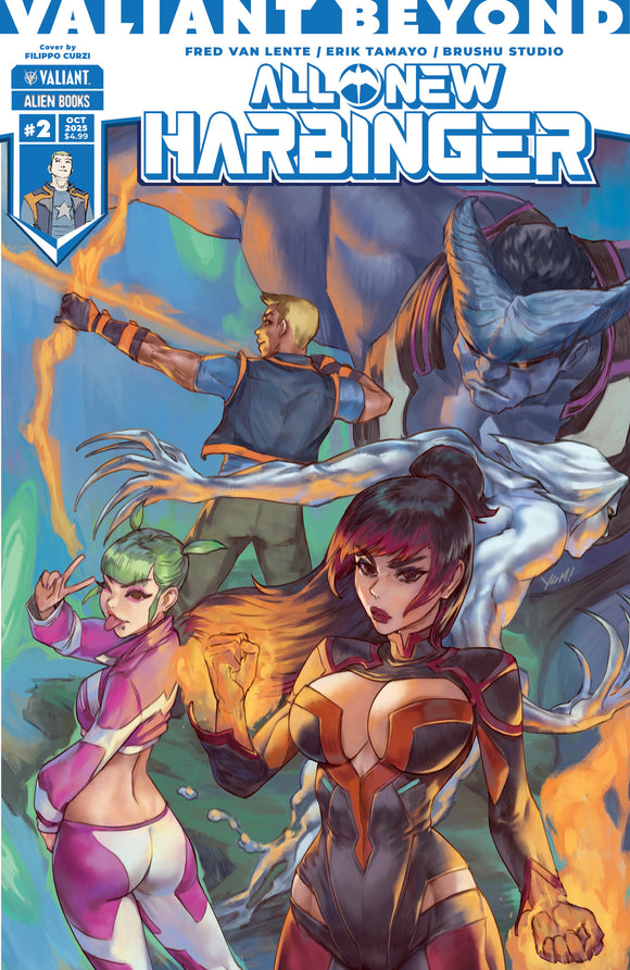 Valiant Beyond: All-New Harbinger #2 Cover A (Curzi) (2025)