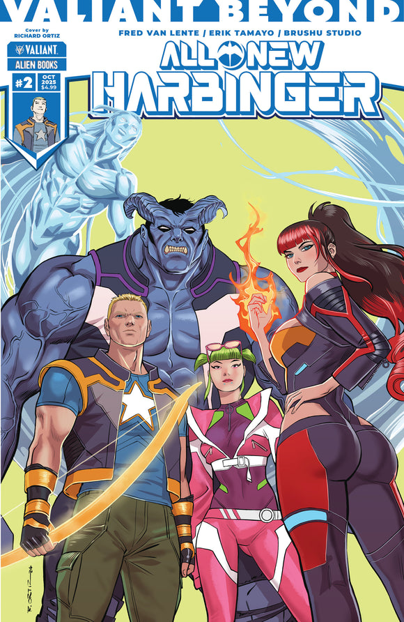 Valiant Beyond: All-New Harbinger #2 Variant B (Ortiz) (2025)