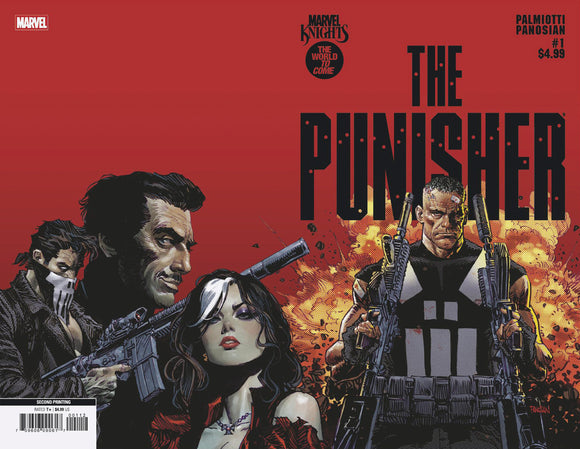 MARVEL KNIGHTS: PUNISHER #1 DAN PANOSIAN 2ND PRINTING VARIANT (2025)