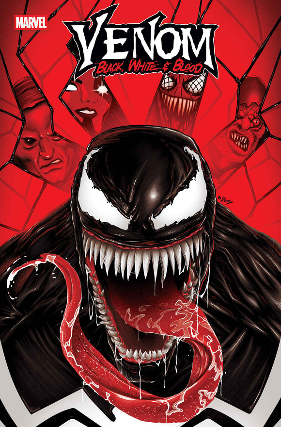 VENOM: BLACK, WHITE & BLOOD #1 DOALY VARIANT [1:25]