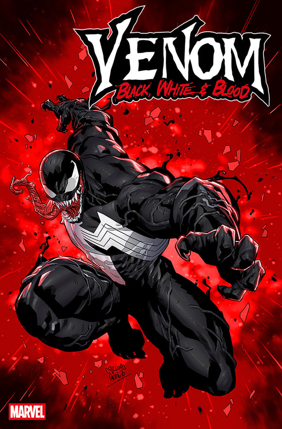 VENOM: BLACK, WHITE & BLOOD #2 CARLOS GOMEZ VARIANT [1:25] (2025)