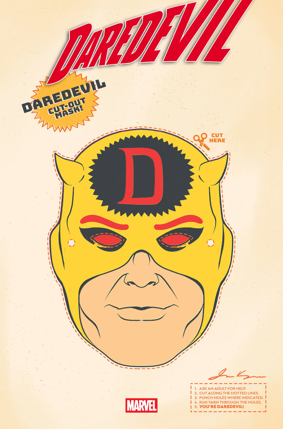 DAREDEVIL #25 RETRO HALLOWEEN MASK VARIANT (2025)