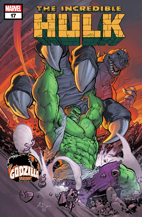 *Pre-Order* INCREDIBLE HULK #17 ANDREI BRESSAN GODZILLA VARIANT