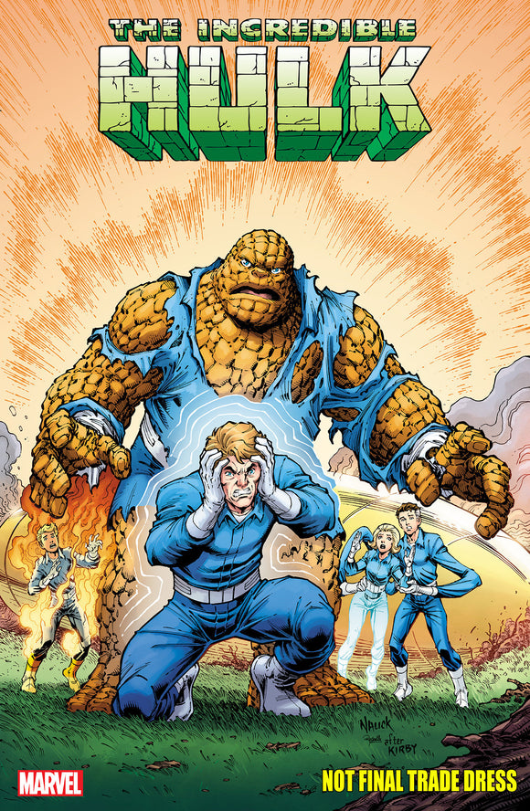 *Pre-Order* INCREDIBLE HULK #21 TODD NAUCK FANTASTIC FOUR HOMAGE VARIANT