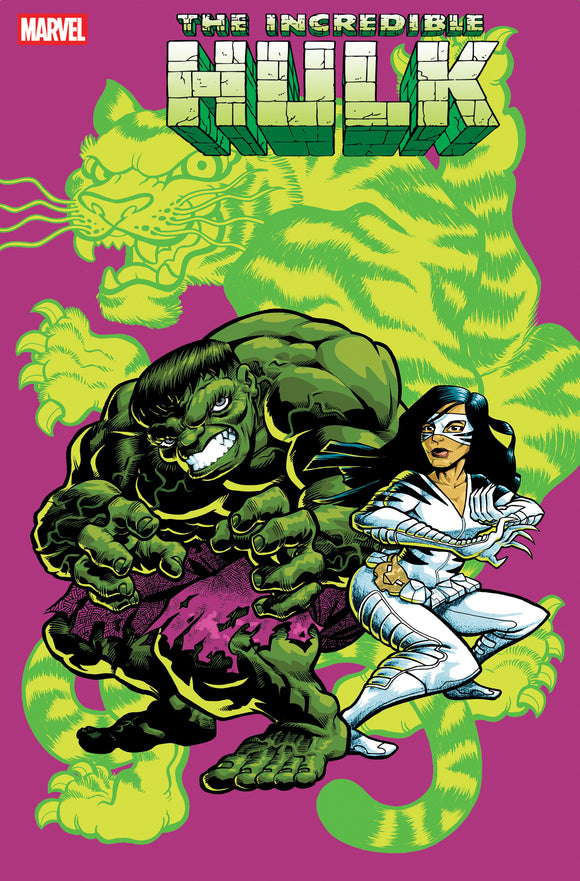 INCREDIBLE HULK #30 J. GONZO WHITE TIGER TEAM-UP VARIANT (2025)