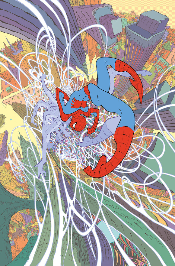 ULTIMATE SPIDER-MAN #19 TRADD MOORE RATIO VIRGIN 2ND PRINTING VARIANT [1:25]  *(NM-)* (2025)