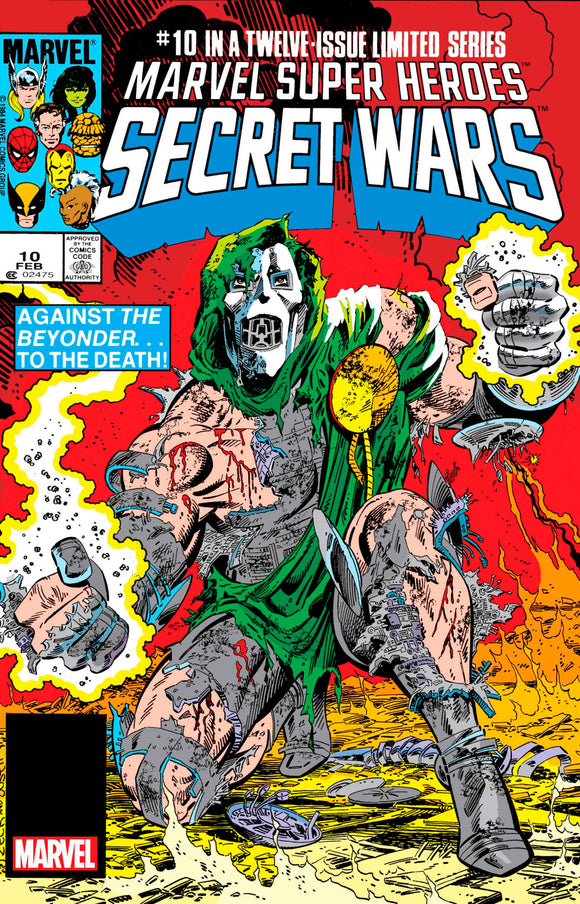 *Pre-Order* MARVEL SUPER HEROES SECRET WARS #10 FACSIMILE EDITION