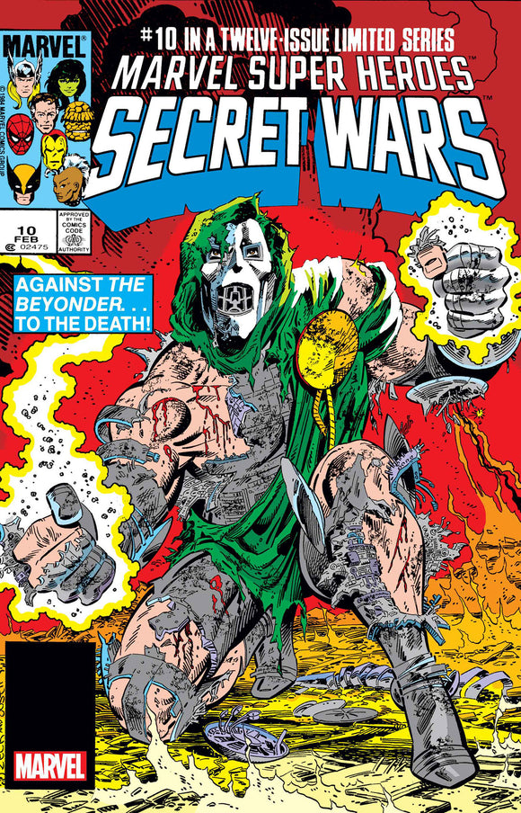 *Pre-Order* MARVEL SUPER HEROES SECRET WARS #10 FACSIMILE EDITION FOIL VARIANT