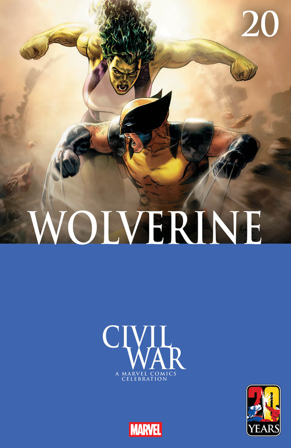 WOLVERINE #20 AARON KUDER CIVIL WAR CELEBRATION VARIANT (2026) – Cosmic ...