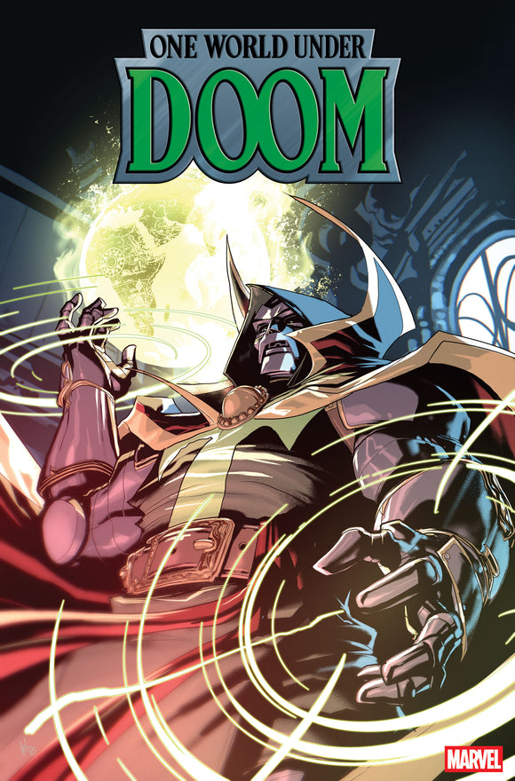 ONE WORLD UNDER DOOM #6 PETE WOODS VARIANT