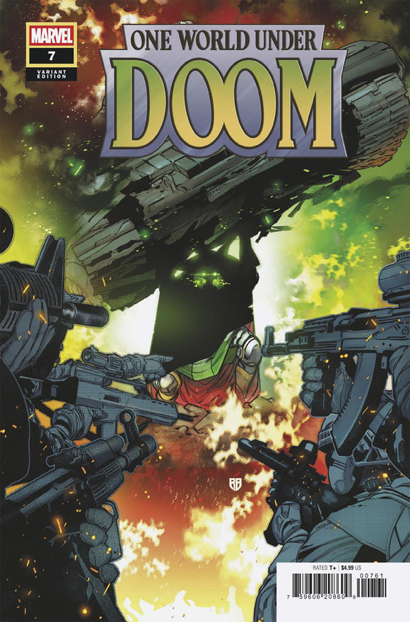 ONE WORLD UNDER DOOM #7 R.B. SILVA VARIANT (2025)