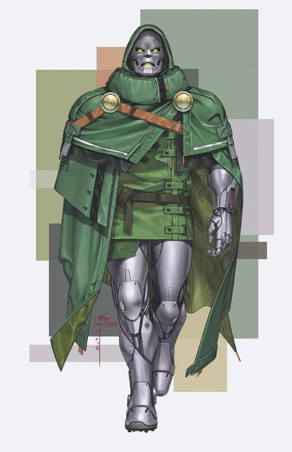 ONE WORLD UNDER DOOM #9 INHYUK LEE STREET-VERSE VIRGIN VARIANT [1:50] (2025)