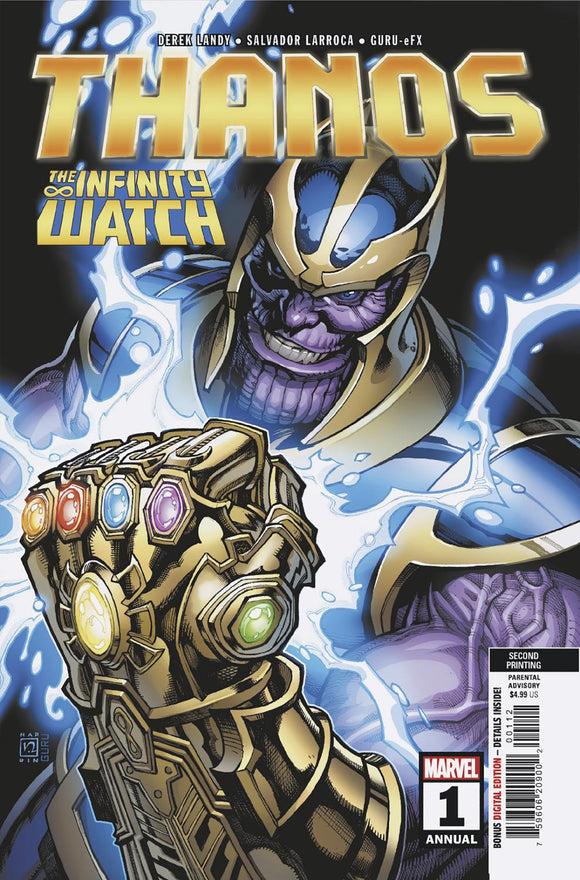 *Pre-Order* THANOS ANNUAL #1 CHAD HARDIN 2ND PRINTING VARIANT [IW]
