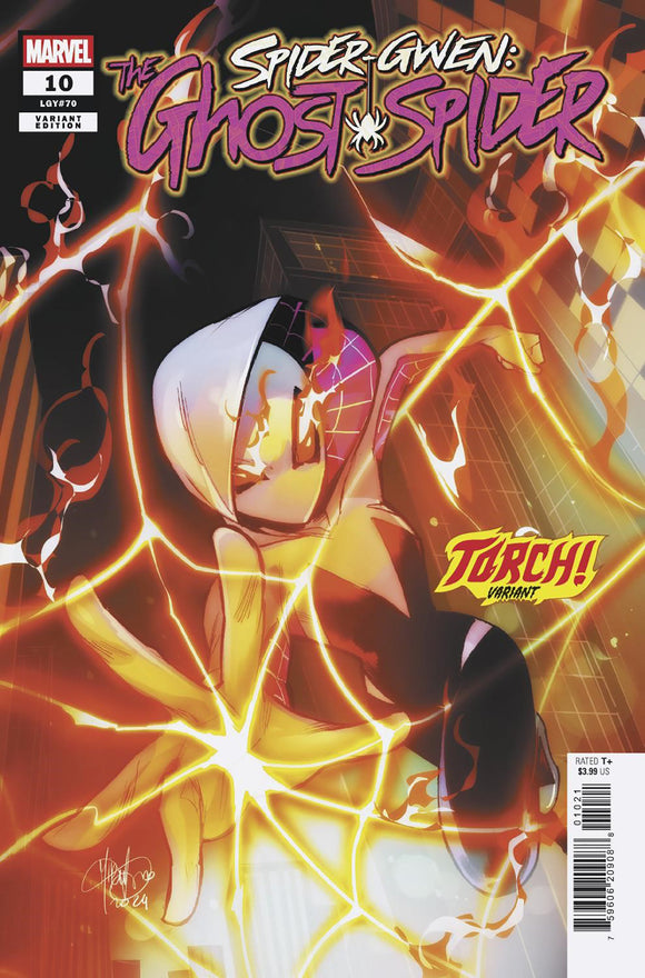 *Pre-Order* SPIDER-GWEN: THE GHOST-SPIDER #10 MIRKA ANDOLFO TORCH! VARIANT