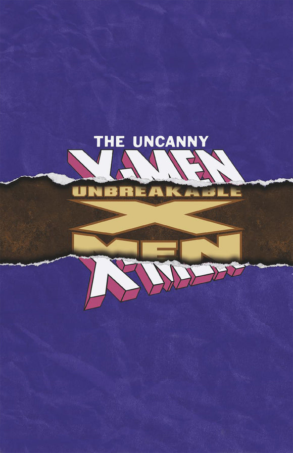UNCANNY X-MEN #21 FORESHADOW LOGO VARIANT (2025)