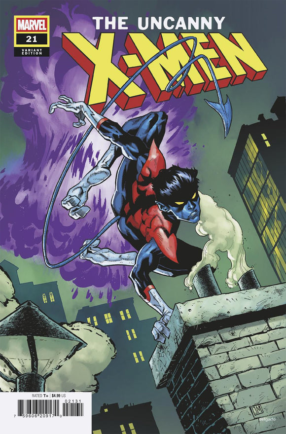 UNCANNY X-MEN #21 JUSTIN MASON NIGHTCRAWLER VARIANT (2025)