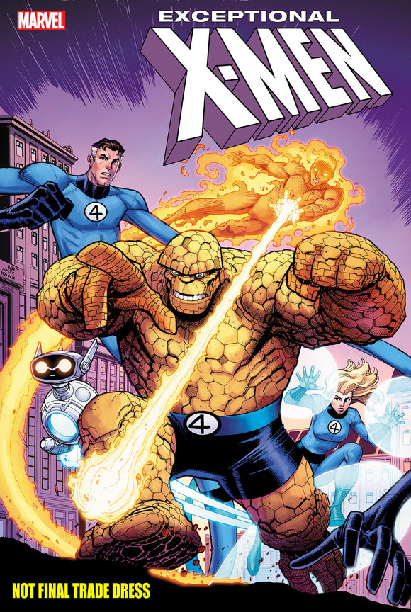 *Pre-Order* EXCEPTIONAL X-MEN #5 NICK BRADSHAW FANTASTIC FOUR HOMAGE VARIANT