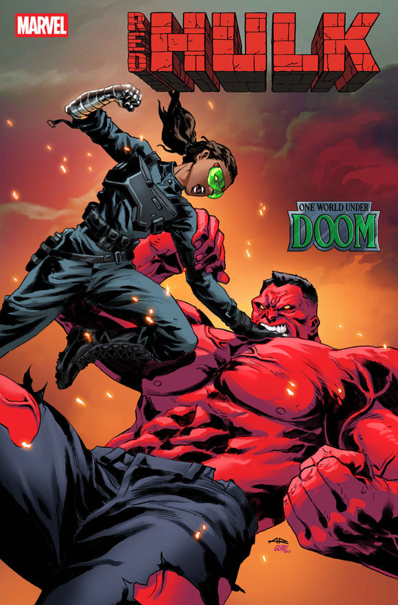 RED HULK #8 ANAND RAMCHERON VARIANT [DOOM] (2025)