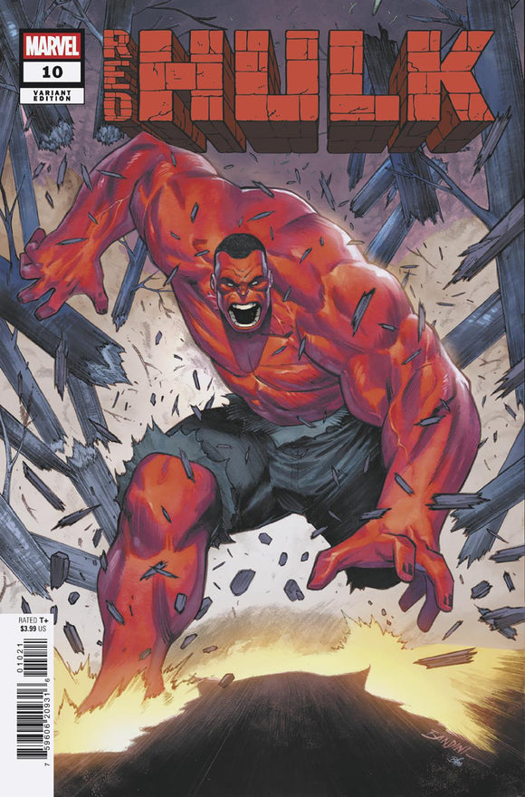 RED HULK #10 MICHELE BANDINI VARIANT [DOOM] (2025)
