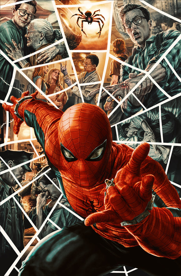 AMAZING SPIDER-MAN #11 LEE BERMEJO AMAZING VISIONS VIRGIN VARIANT [1:100]  (2025)