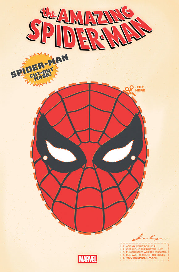AMAZING SPIDER-MAN #11 RETRO HALLOWEEN MASK VARIANT  (2025)