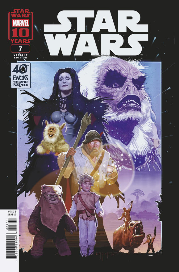 STAR WARS #7 E.M. GIST BATTLE FOR ENDOR 40TH ANNIVERSARY VARIANT (2025)