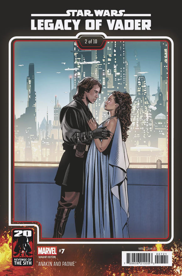 STAR WARS: LEGACY OF VADER #7 CHRIS SPROUSE REVENGE OF THE SITH 20TH ANNIVERSARY VARIANT