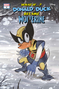 *Pre-Order* MARVEL & DISNEY: WHAT IF...? DONALD DUCK BECAME WOLVERINE #1 PEACH MOMOKO VARIANT
