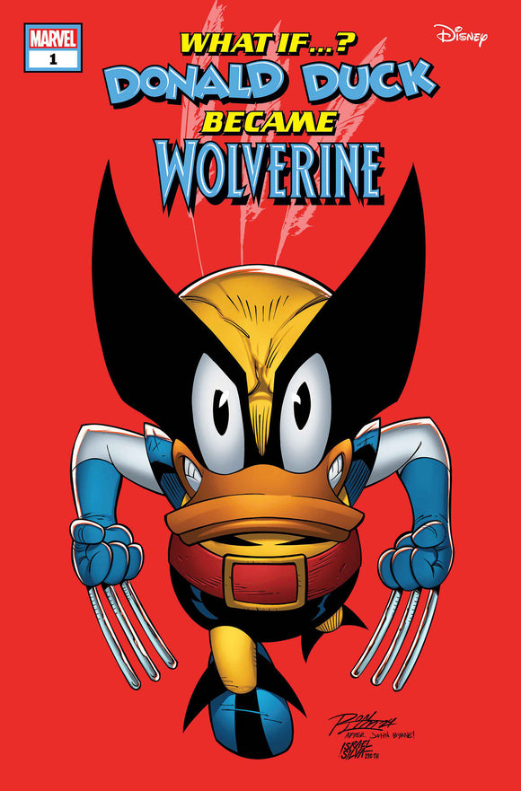 *Pre-Order* MARVEL & DISNEY: WHAT IF...? DONALD DUCK BECAME WOLVERINE #1 RON LIM VARIANT