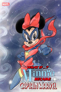 *Pre-Order* MARVEL & DISNEY: WHAT IF...? MINNIE BECAME CAPTAIN MARVEL #1 PEACH MOMOKO VARIANT