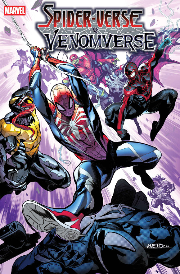SPIDER-VERSE VS. VENOMVERSE #5 CARLOS NIETO VARIANT (2025)